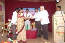 Handing over cheques